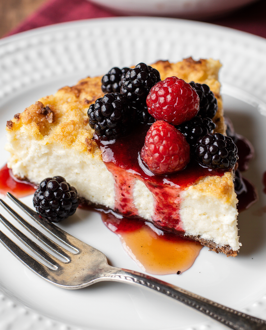 Quarkauflauf mit Beeren im Multikocher