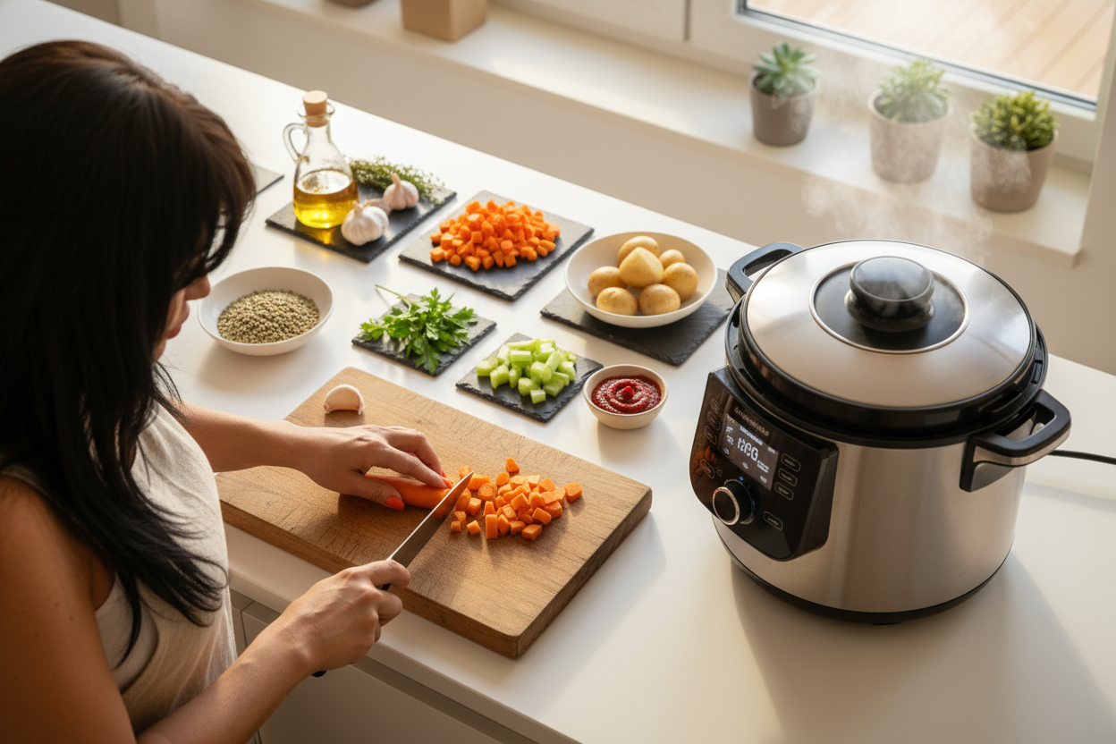 🥣 Linsensuppe im Multikocher – Wärme in einer Schüssel